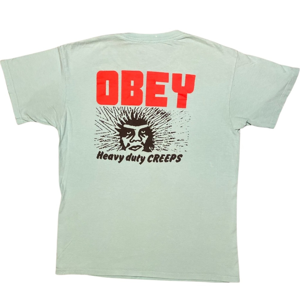 Light blue Obey t-shirt (M)